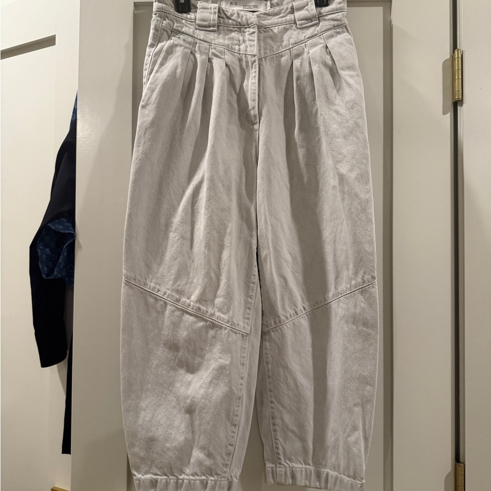 IRO White Track Pants
